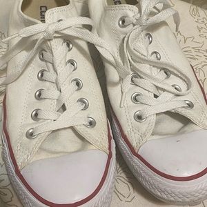 👟Chuck Taylor Allstar Classic Low Top, Converse - White, ✨Men’s 6.5 Women‘a 8.5